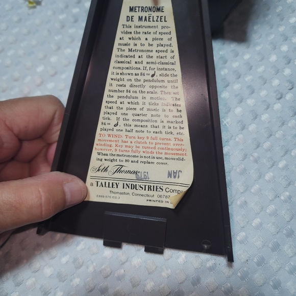 VINTAGE SETH THOMAS EUC METRODOME CONDUCTOR - Picture 6 of 9